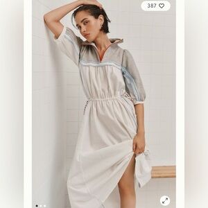 Anthropologie daily practice amplitude dress nwt